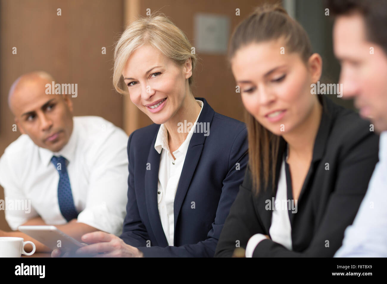 Les gens d'affaires réunion Banque D'Images