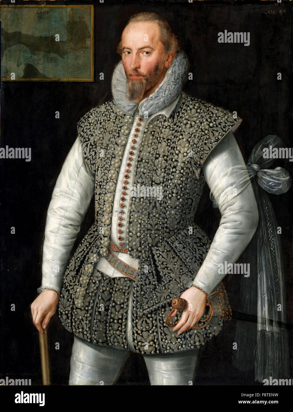 Sir Walter Raleigh, explorer Banque D'Images