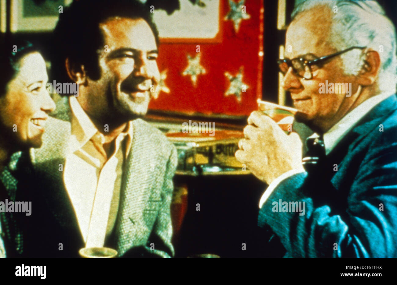 Vendredi le rabbin dormait tard, alias : Am Freitag schlief der Rabbi lang, USA 1976, Regie : Lou Antonio, acteurs : Art Carney, Stuart Margolin, Janet Margolin Banque D'Images