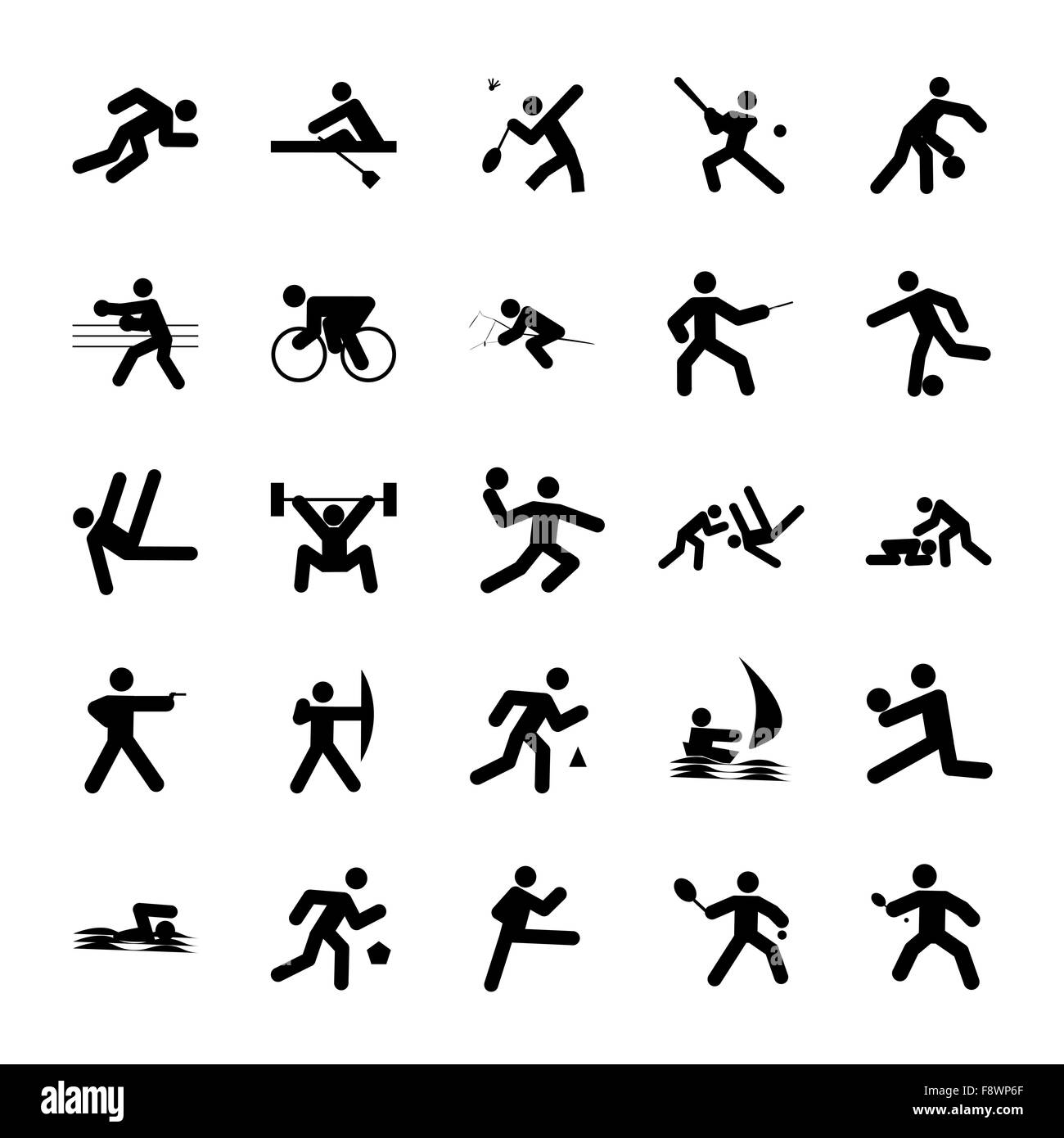 logos des sports Banque D'Images