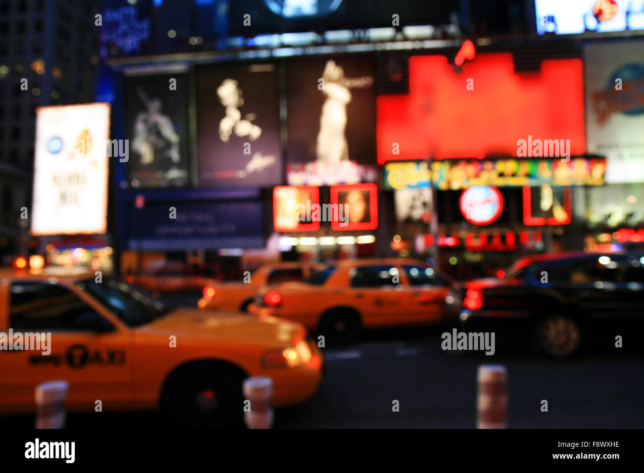 Le Times Square -Effet spécial Banque D'Images