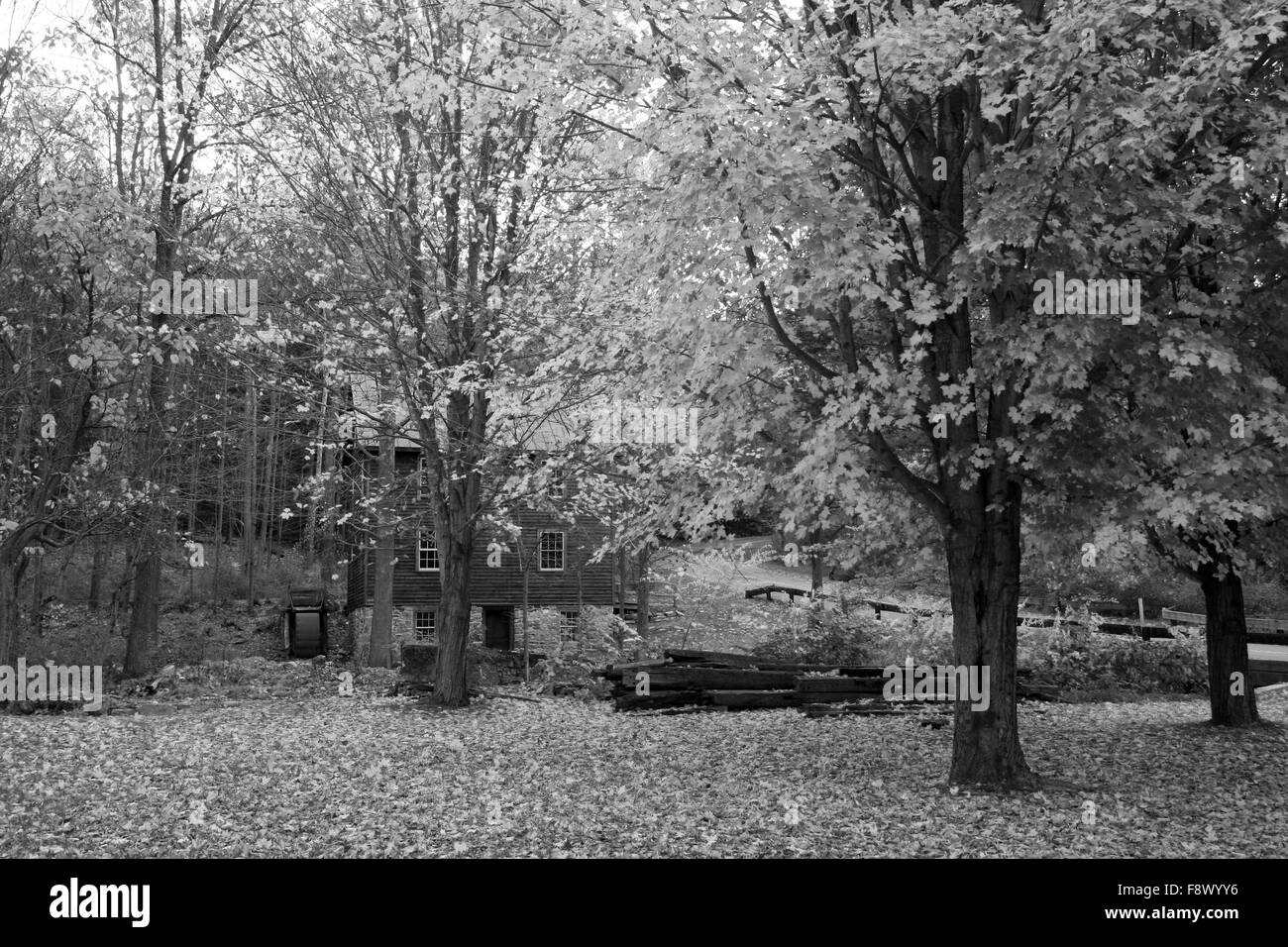 Village de Millbrook historique Banque D'Images