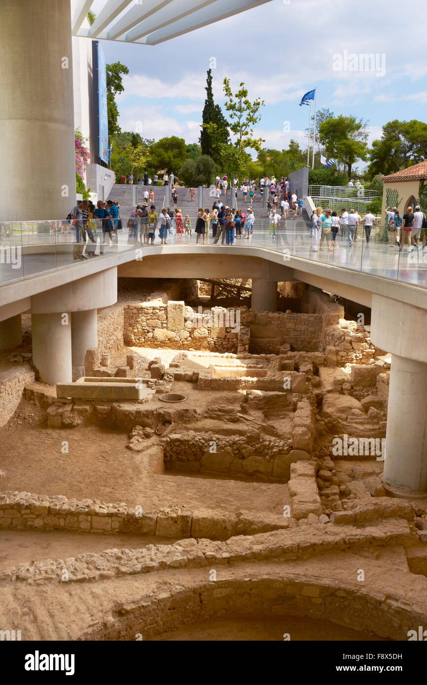 Athènes - Musée de l'Acropole, Grèce Banque D'Images