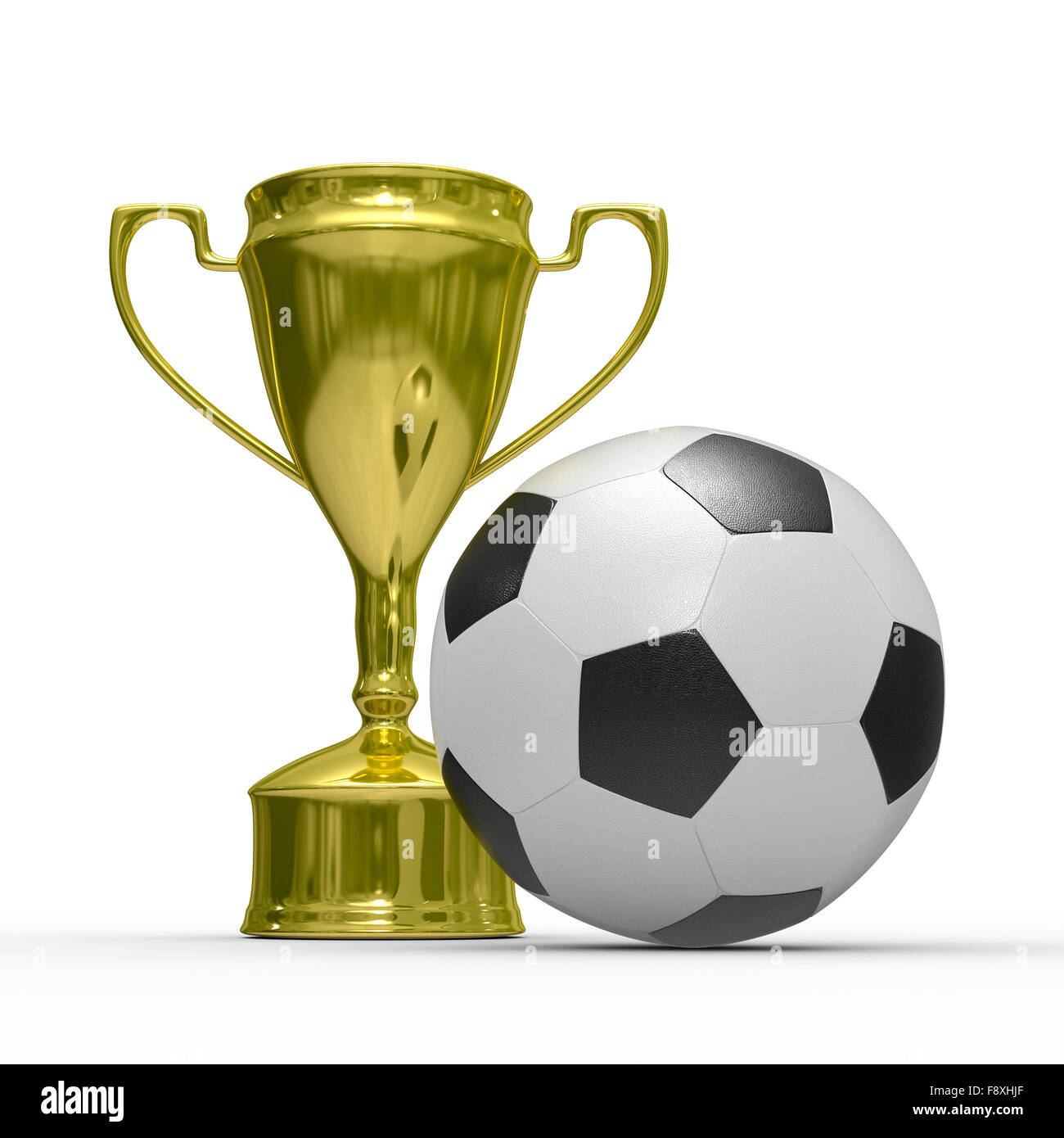 Trophée Coupe, Avec Un Ballon De Football Américain Au Sommet. Tout En Or,  Avec Sous-sol Noir. Banque D'Images et Photos Libres De Droits. Image  19918633