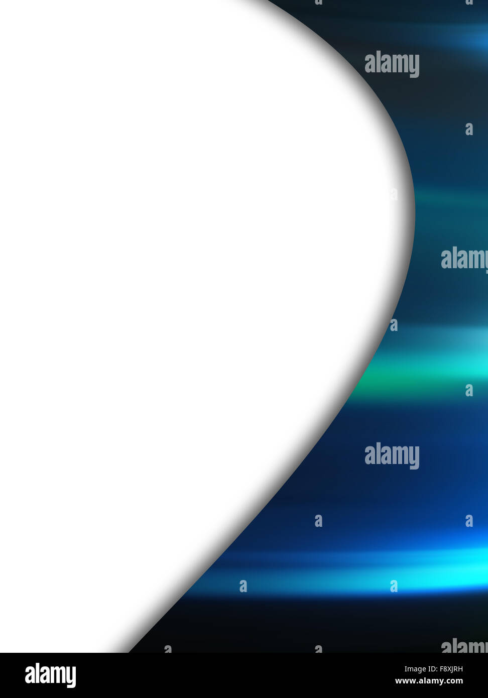 style bleu Banque D'Images