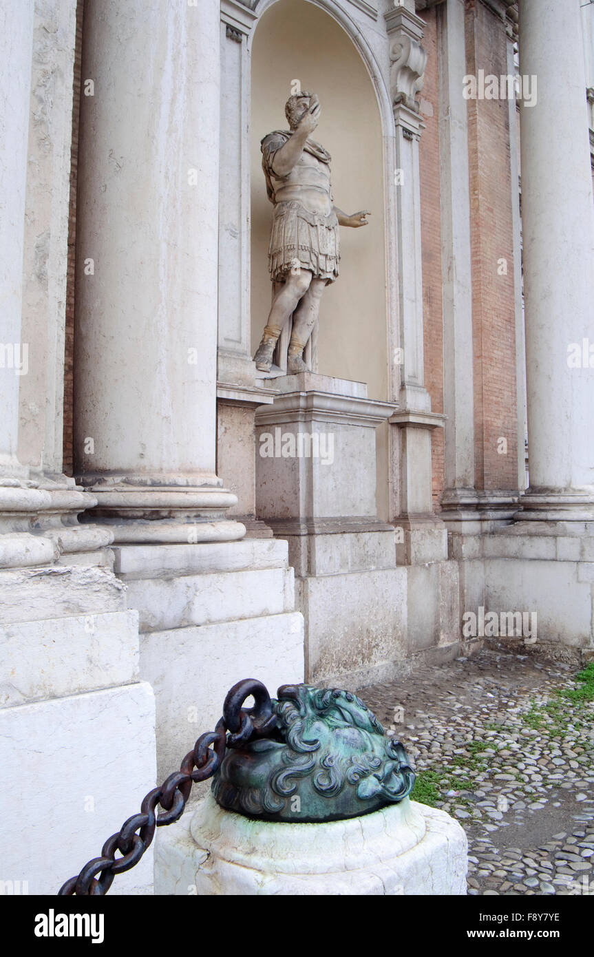 L'Italie, l'Emilie Romagne, Modène, Palais Ducale, École Militaire Banque D'Images