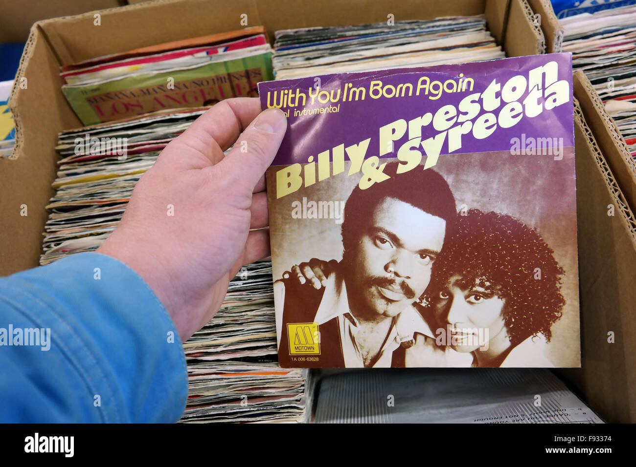 Billy Preston et Syreeta Wright : Avec vous je suis né de nouveau Banque D'Images