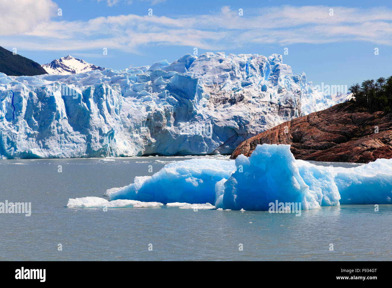 Glacier Perito Moreno, Argentine 2 Banque D'Images