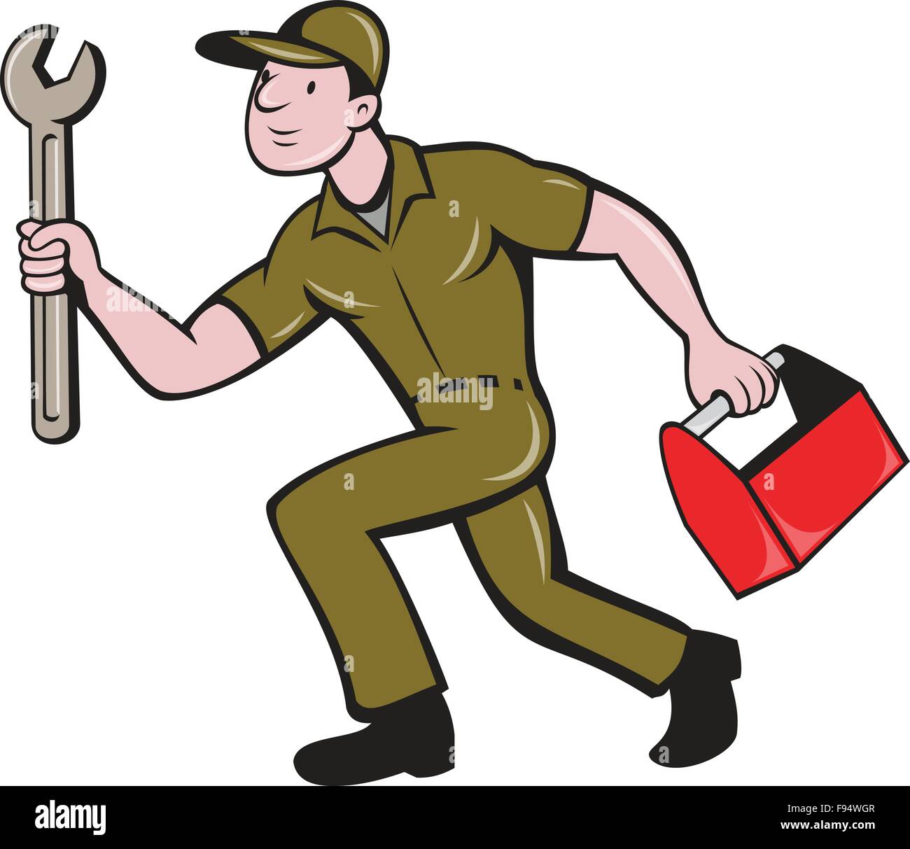 Illustration D Un Mecanicien De La Cle Comptable Et La Boite A Outils D Execution Depuis Le Cote Isole Sur Fond Blanc Fait Dans Un Style De Dessin Anime Image Vectorielle Stock Alamy Illustration D Un Mecanicien De La Cle Comptable Et La Boite A Outils D Execution Depuis Le Cote Isole Sur Fond Blanc Fait Dans Un Style De Dessin Anime Image Vectorielle Stock Alamy