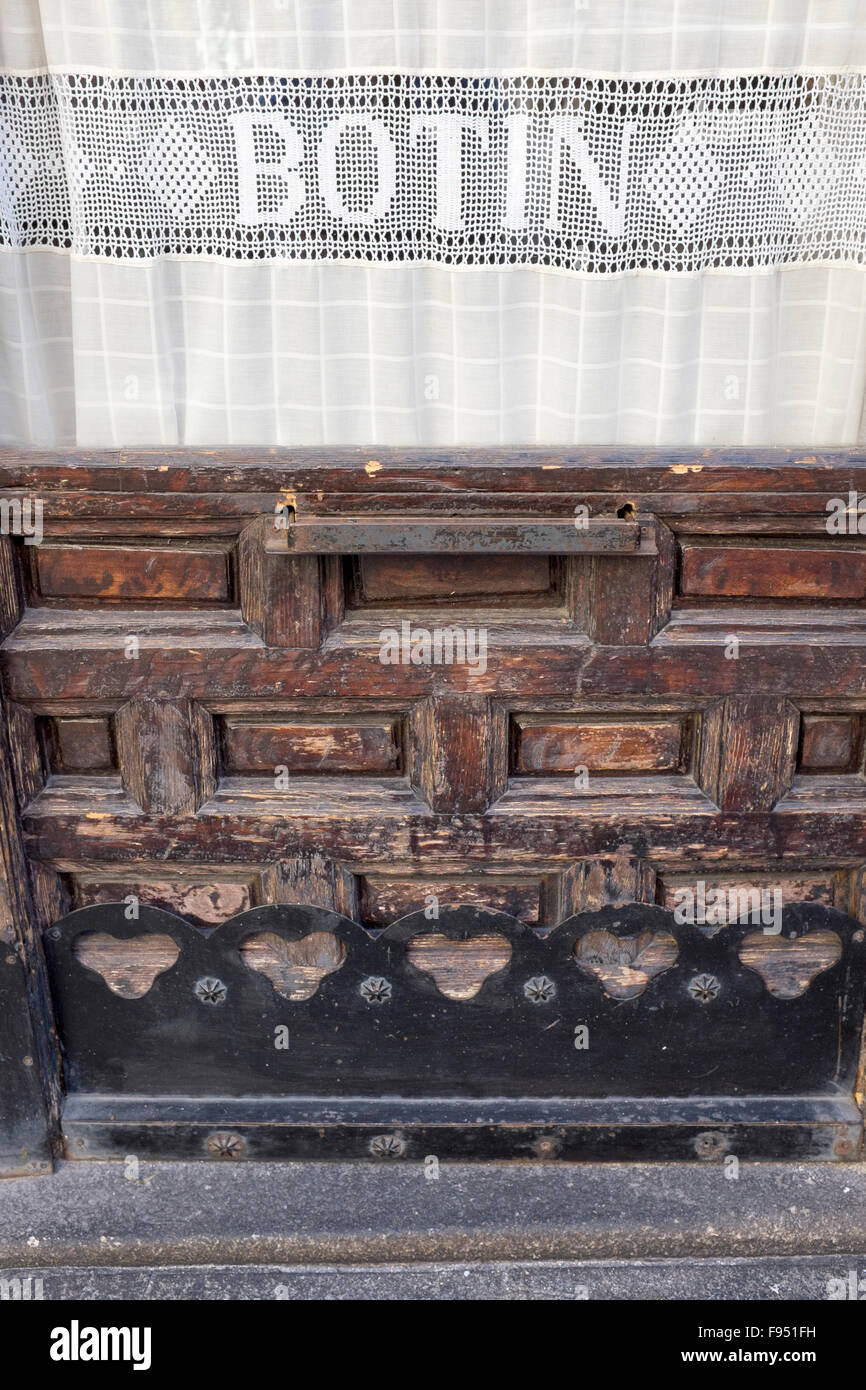 Restaurante Sobrino de Botin Madrid - le plus ancien restaurant du monde Banque D'Images