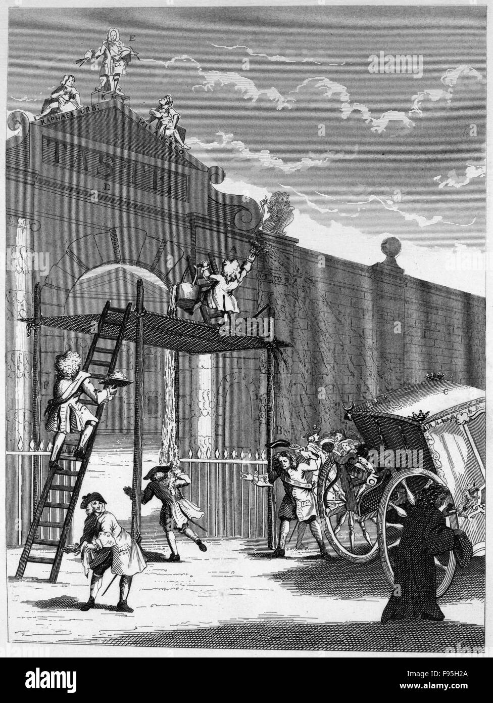 L'homme de goût. Banque D'Images