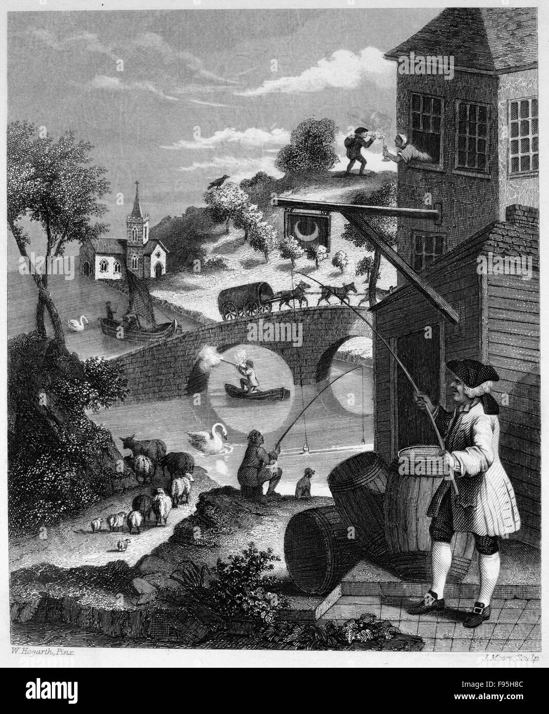  Satire sur faux perspective satire faux Banque de photographies et d ...