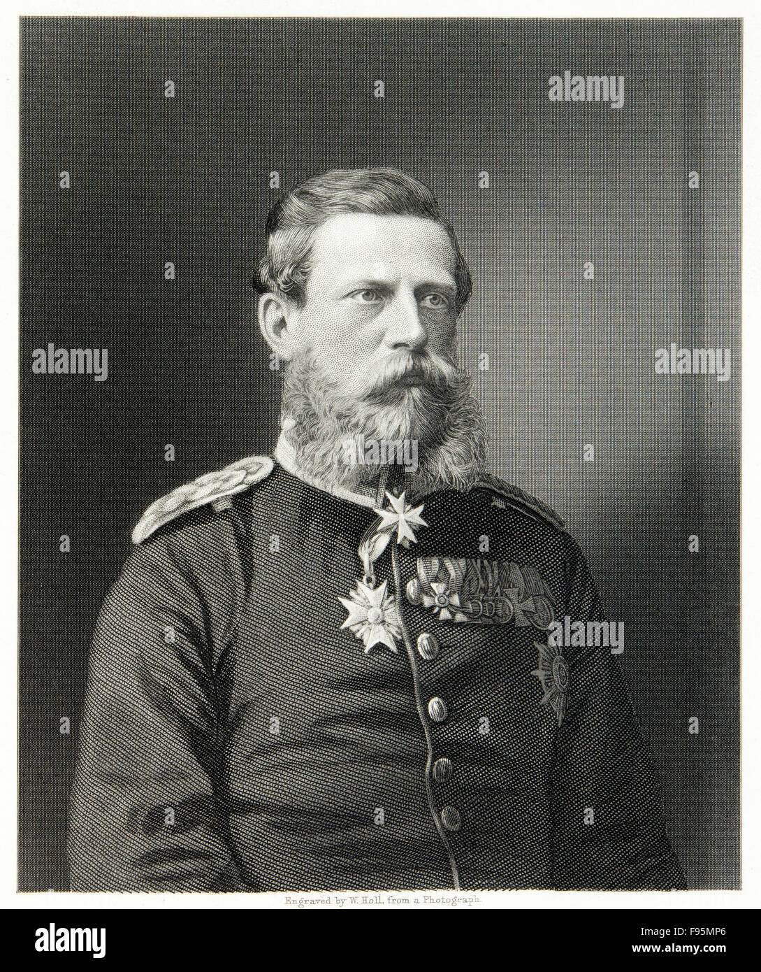 Le Prince de Prusse. Banque D'Images