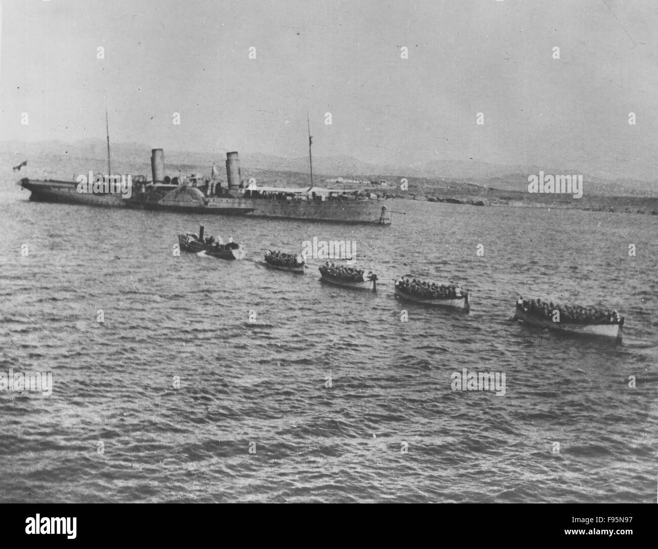 Gallipoli et les Dardanelles, partie 2. Banque D'Images