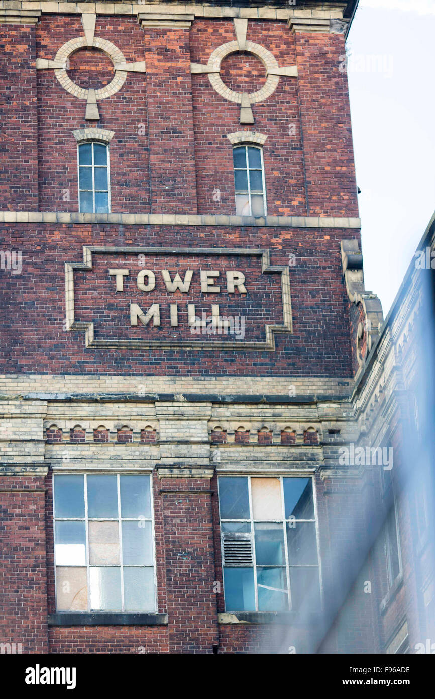 Tower Mill dans Dukinfield, Tameside, Greater Manchester Banque D'Images