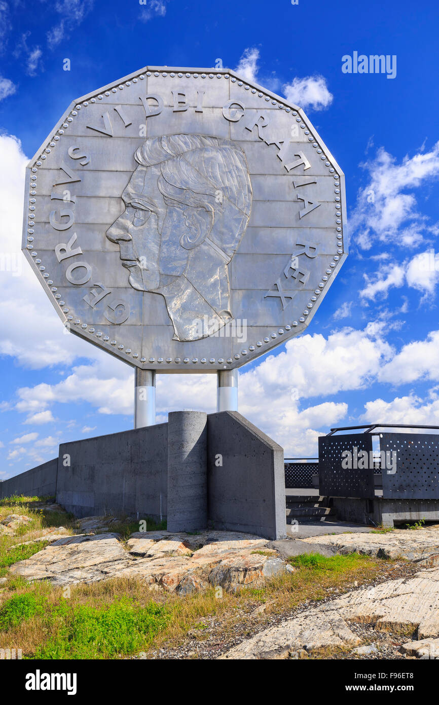 Le Big Nickel, Sudbury, Ontario, Canada Banque D'Images