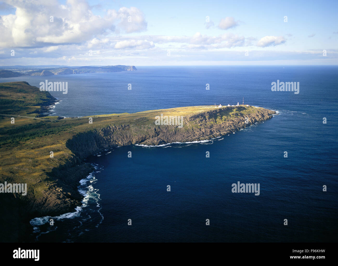 Cape Spear point le plus oriental de l'Amérique du Nord, E de St John's, Terre-Neuve Banque D'Images