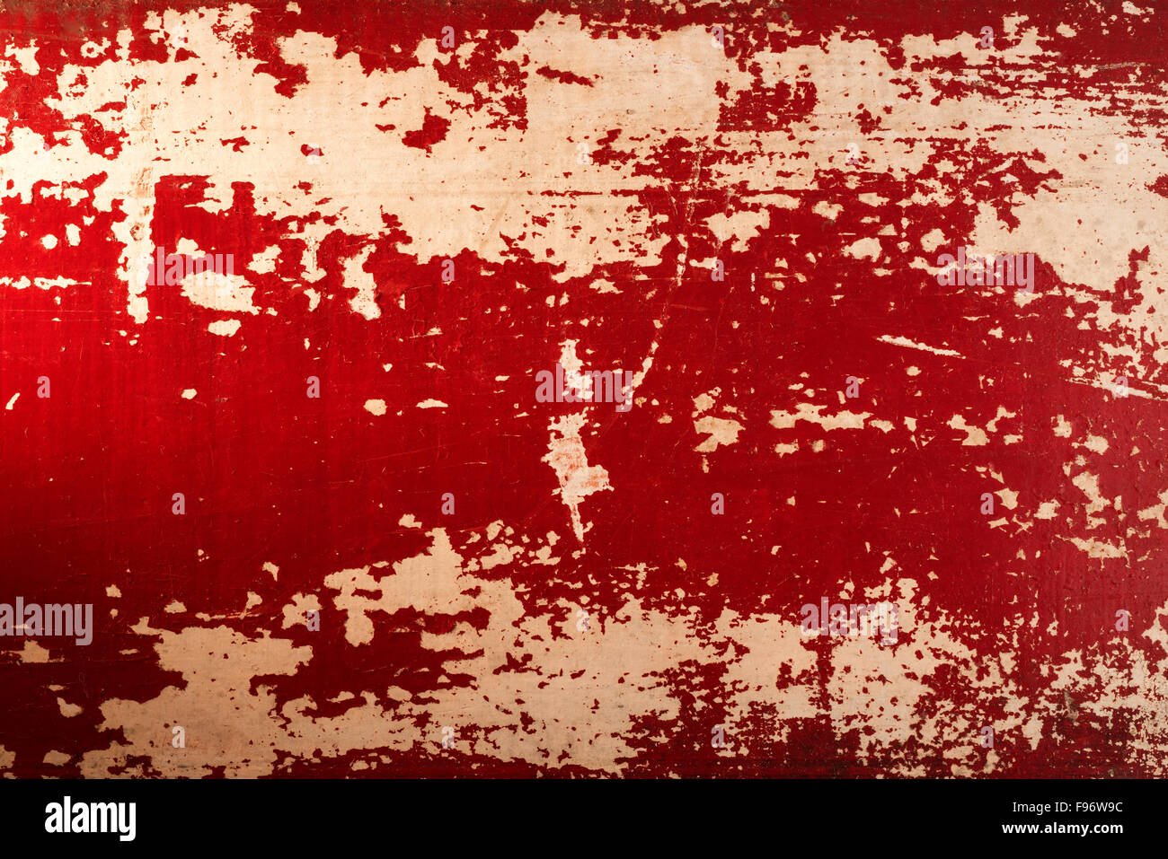 Bois ancien Vintage rouge peinture texture grunge background. Banque D'Images