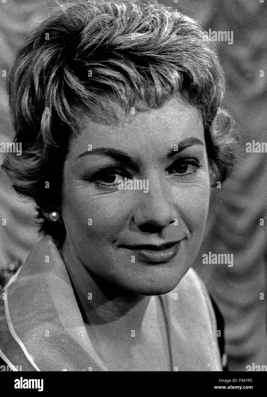 Deutsche Schauspielerin Ruth Leuwerik, 1950er Jahre Deutschland. L'actrice allemande Ruth Leuwerik, l'Allemagne des années 1950. Banque D'Images