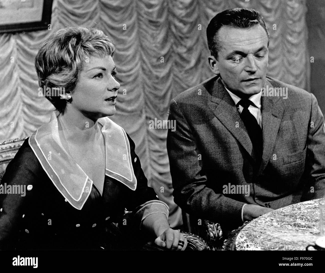 Deutsche Schauspielerin Ruth Leuwerik, 1950er Jahre Deutschland. L'actrice allemande Ruth Leuwerik, l'Allemagne des années 1950. Banque D'Images