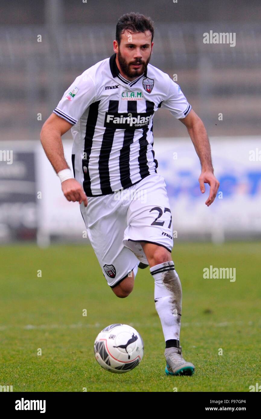 ASCOLI PICENO,ITALIA 8 dicembre 2015 - SERIE B LEGA CAMPIONATO 2015-2016 - 17^GIORNATA DI ANDATA,ASCOLI PICCHIO F.C.1898 VS TERNAN Banque D'Images