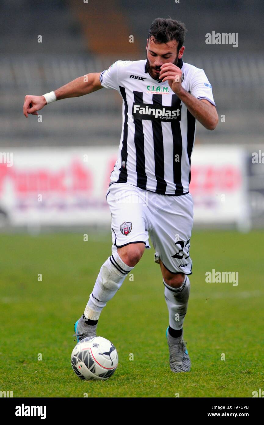 ASCOLI PICENO,ITALIA 8 dicembre 2015 - SERIE B LEGA CAMPIONATO 2015-2016 - 17^GIORNATA DI ANDATA,ASCOLI PICCHIO F.C.1898 VS TERNAN Banque D'Images