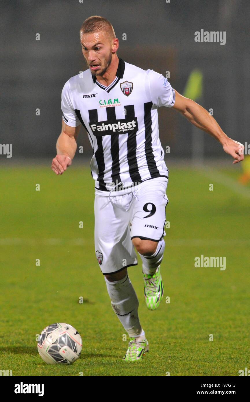 ASCOLI PICENO,ITALIA 8 dicembre 2015 - SERIE B LEGA CAMPIONATO 2015-2016 - 17^GIORNATA DI ANDATA,ASCOLI PICCHIO F.C.1898 VS TERNAN Banque D'Images