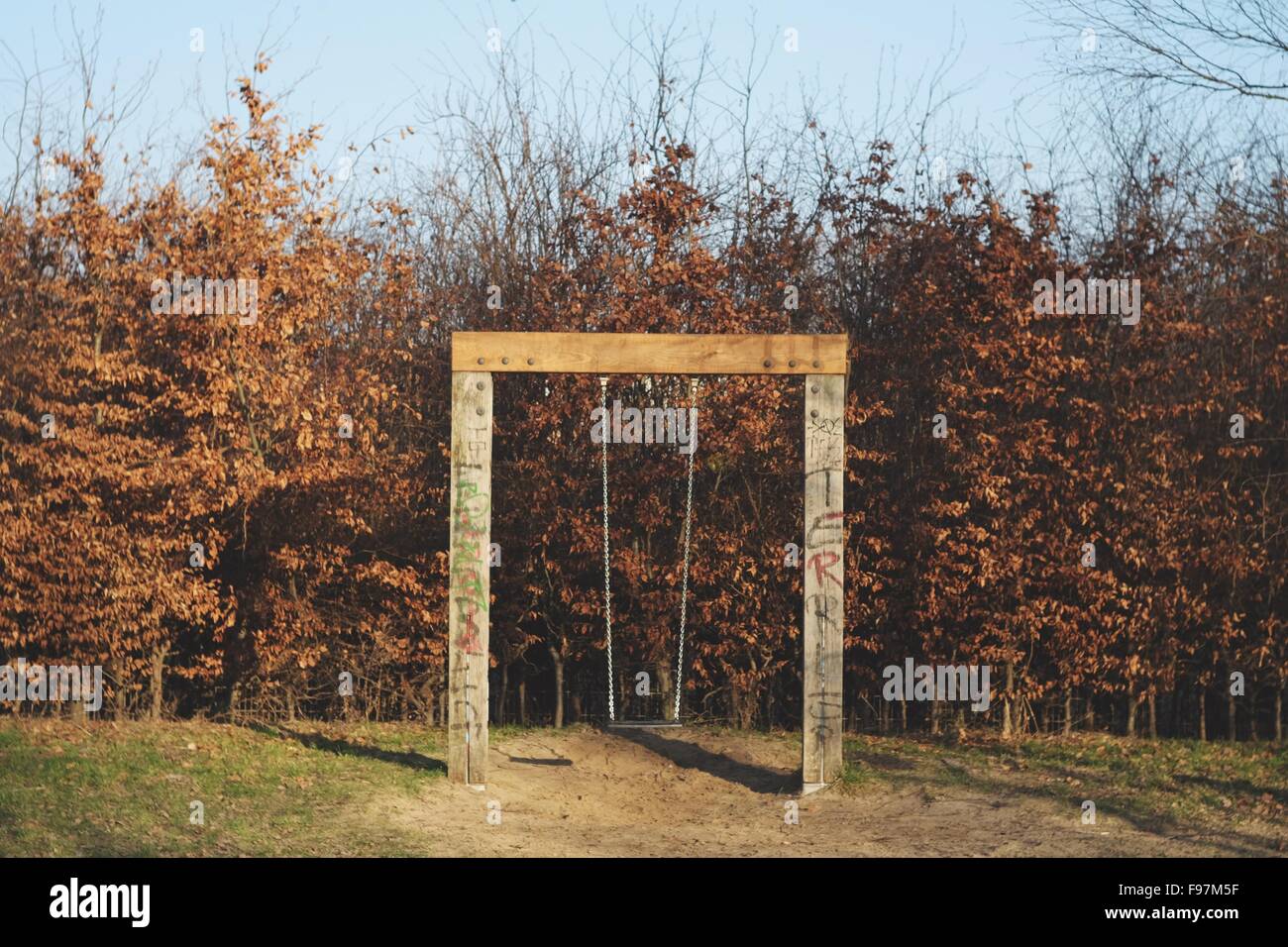 Balançoire arbre de jardin Banque de photographies et d’images à haute ...