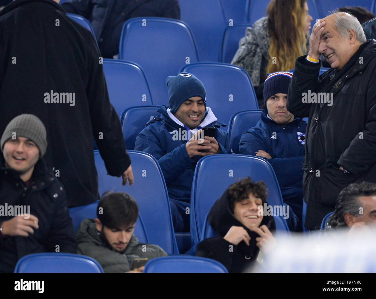Rome, Italie. 14 Décembre, 2015. Eder au cours de la Serie A italienne football match S.S. Lazio vs U.C. La Sampdoria au Stade olympique de Rome, le 14 décembre 2015. Banque D'Images Rome, Italie. 14 Décembre, 2015. Eder au cours de la Serie A italienne football match S.S. Lazio vs U.C. La Sampdoria au Stade olympique de Rome, le 14 décembre 2015. Banque D'Images