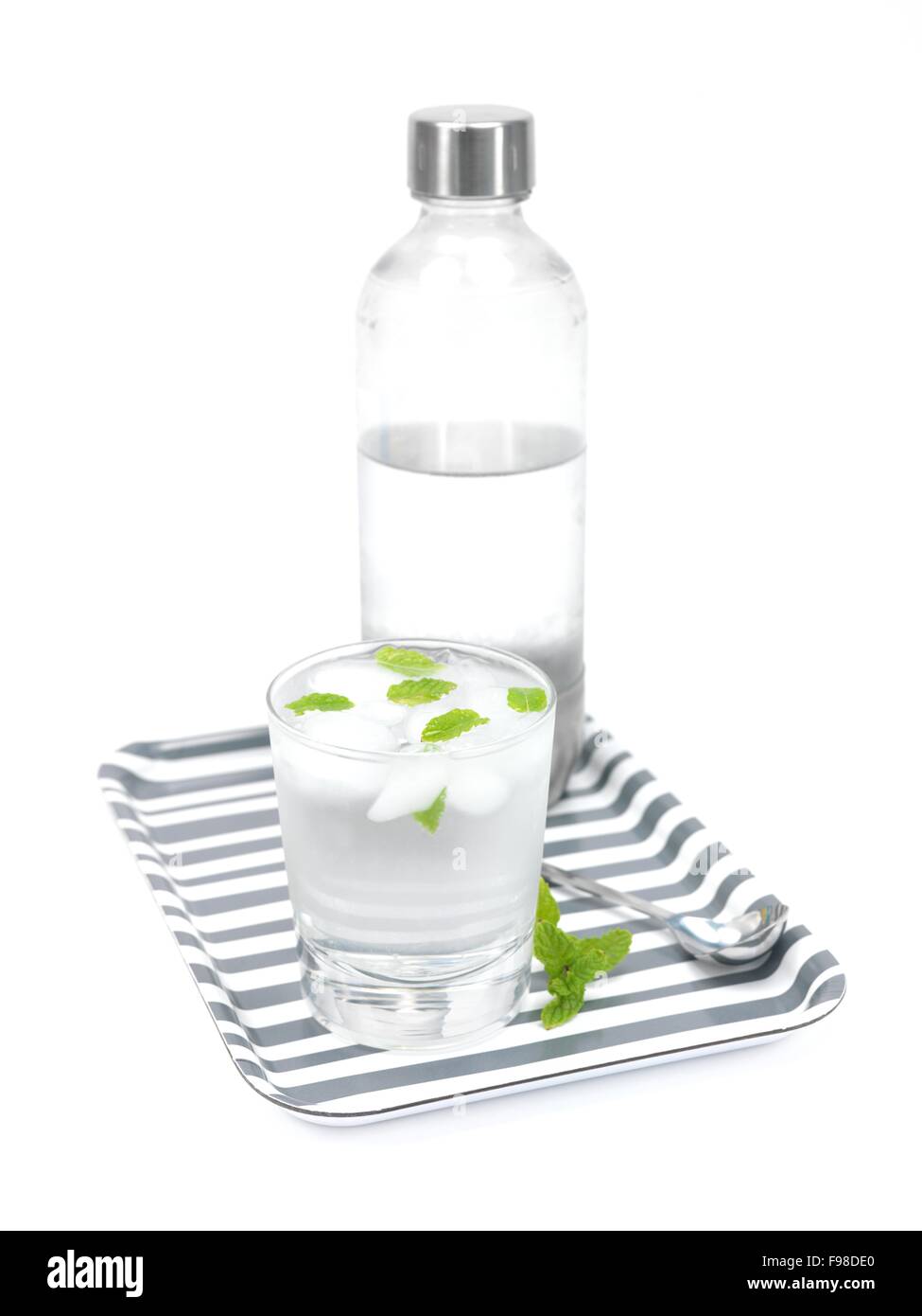 Servant boissons Banque D'Images