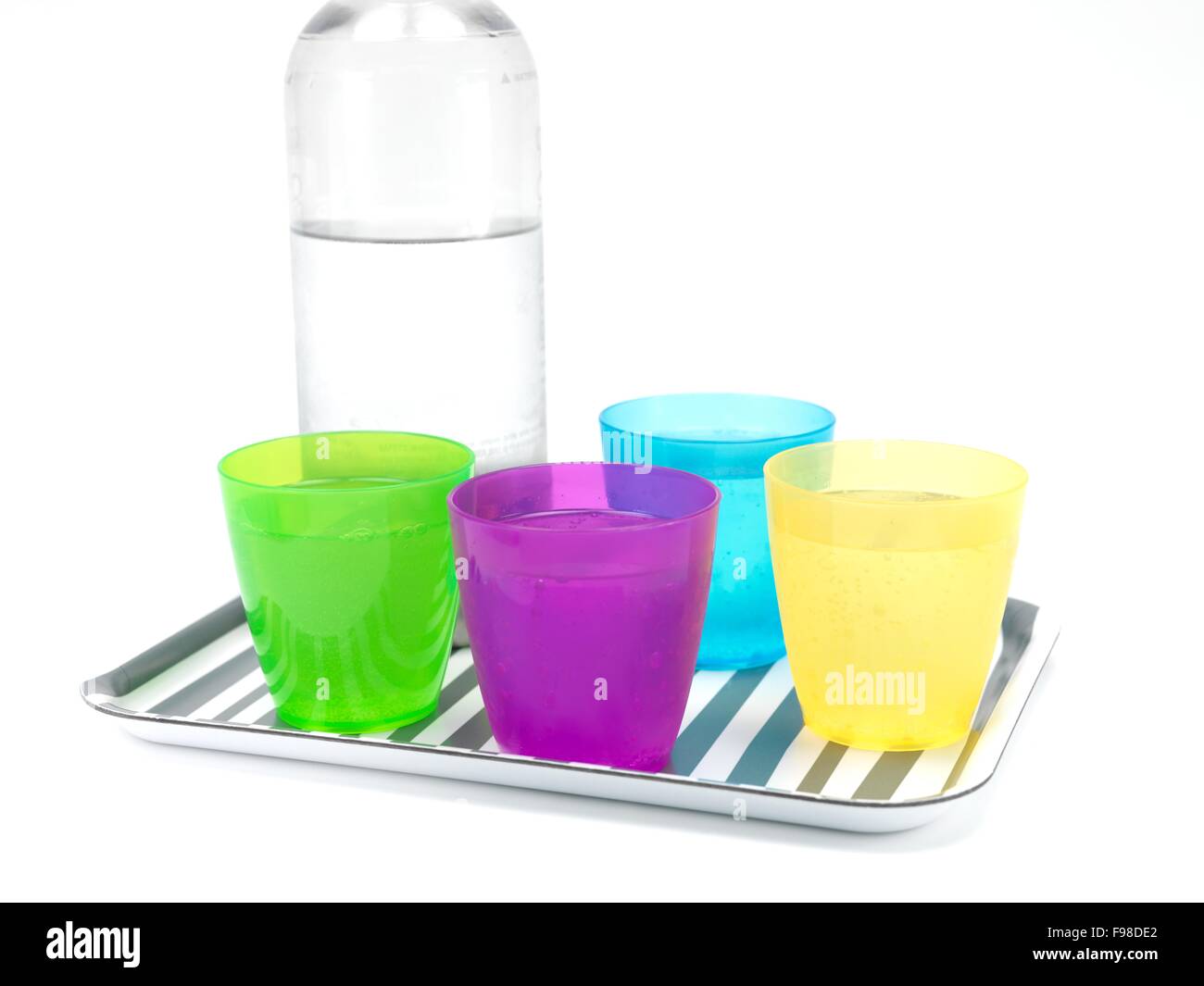 Servant boissons Banque D'Images