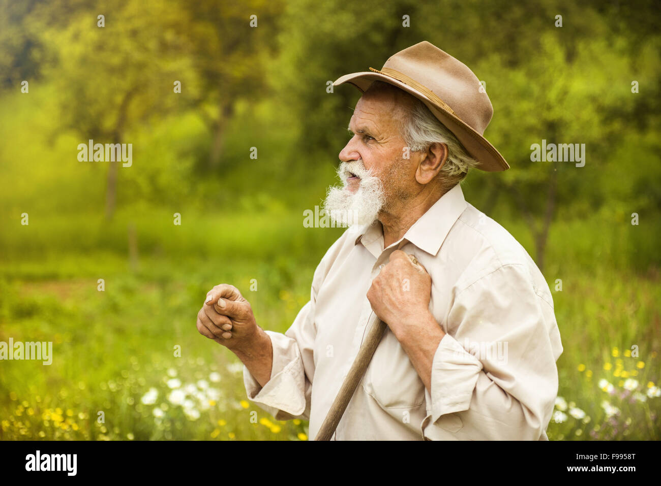 Vieux fermier Banque de photographies et d’images à haute résolution