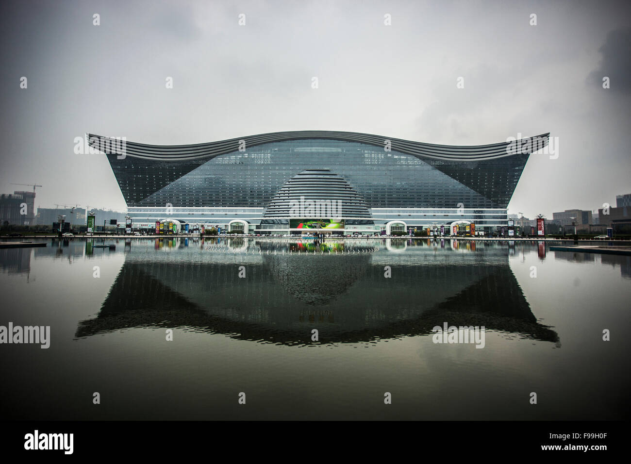 Plus grand bâtiment du monde Banque D'Images
