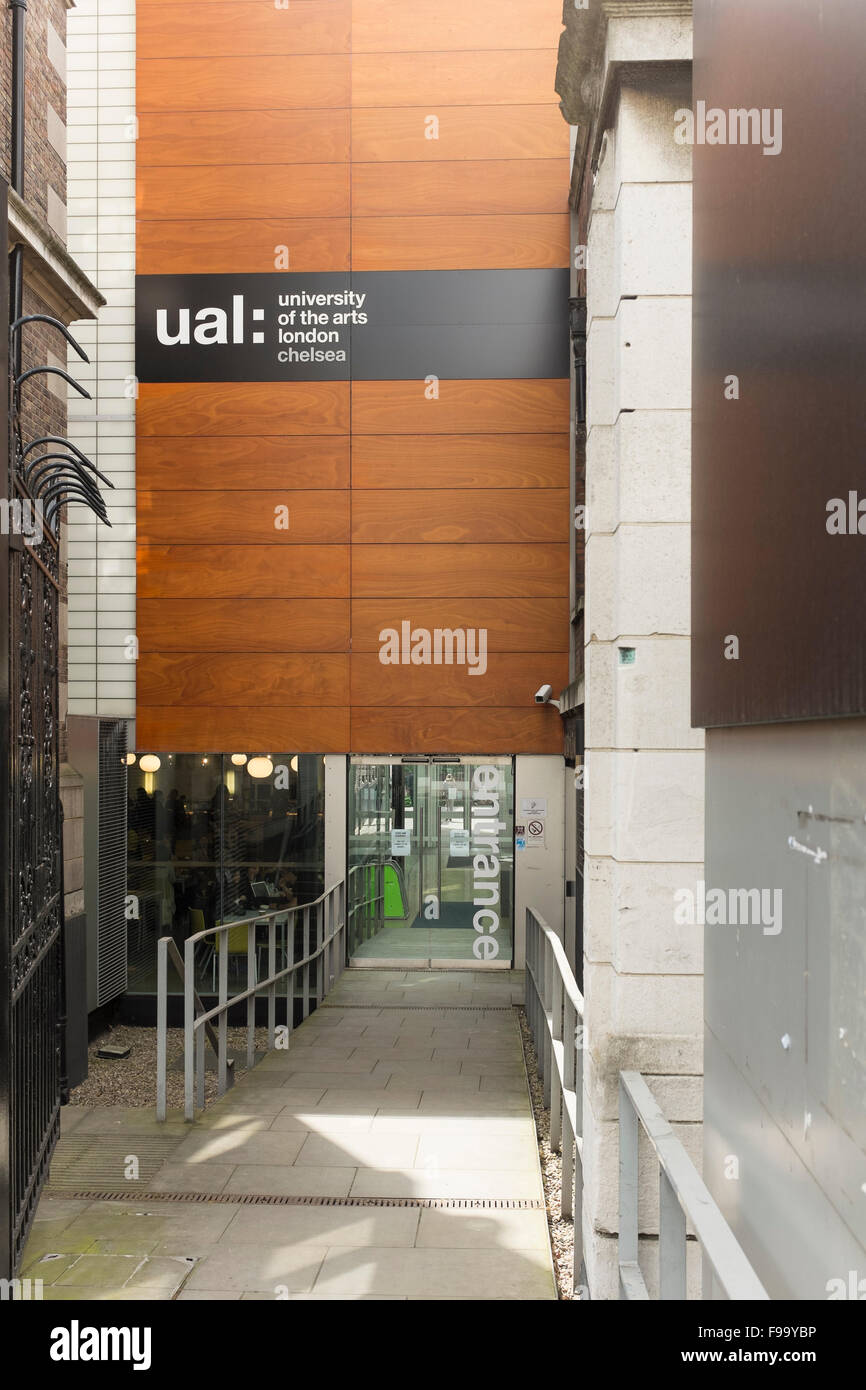 UAL, Université des Arts de Londres à Chelsea, UK Banque D'Images