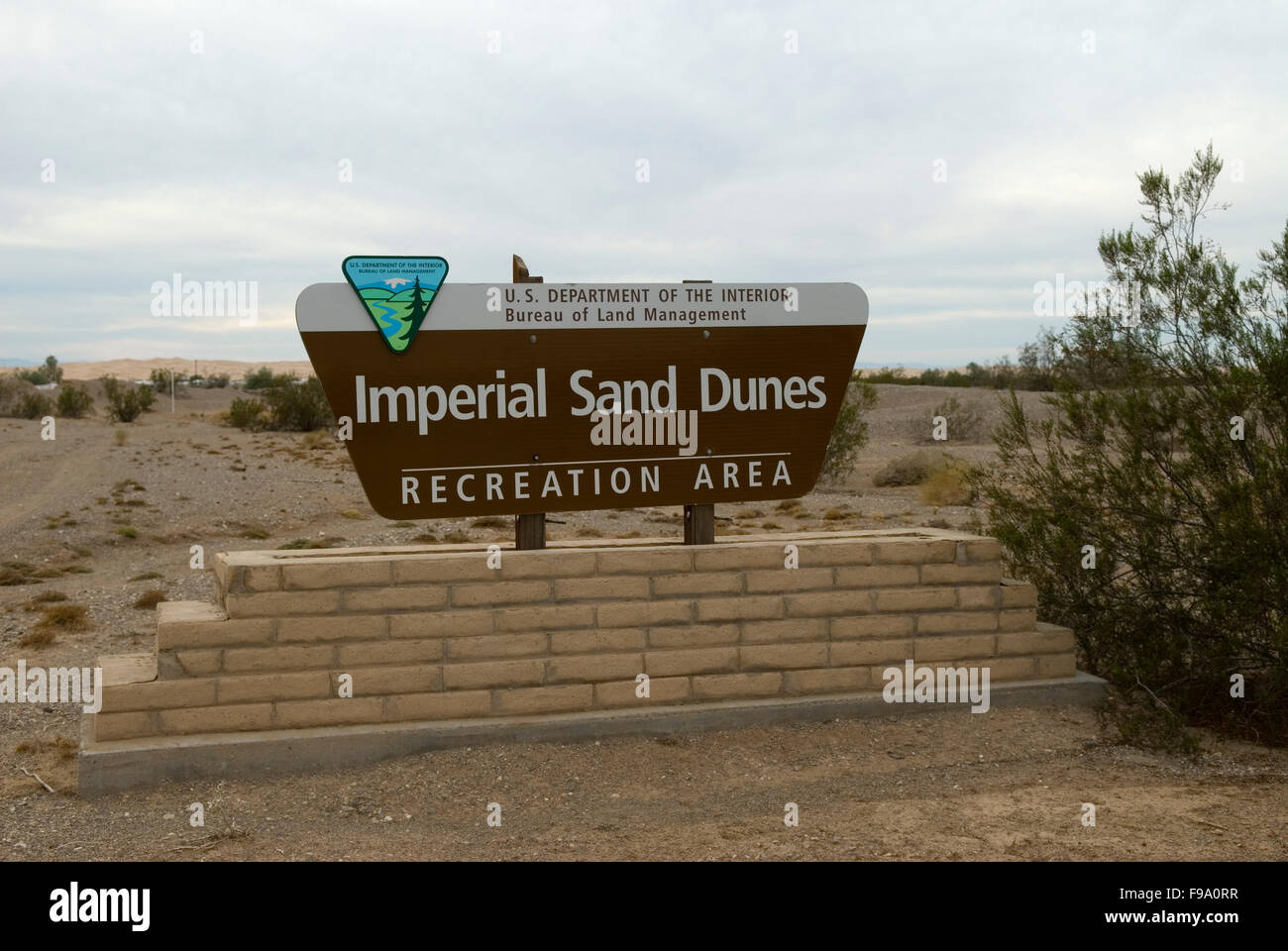 Imperial Sand Dunes Recreation Area, California, USA Banque D'Images