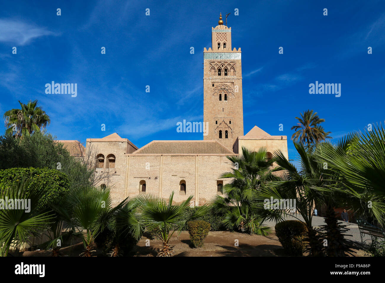 La mosquée Koutoubia. Banque D'Images