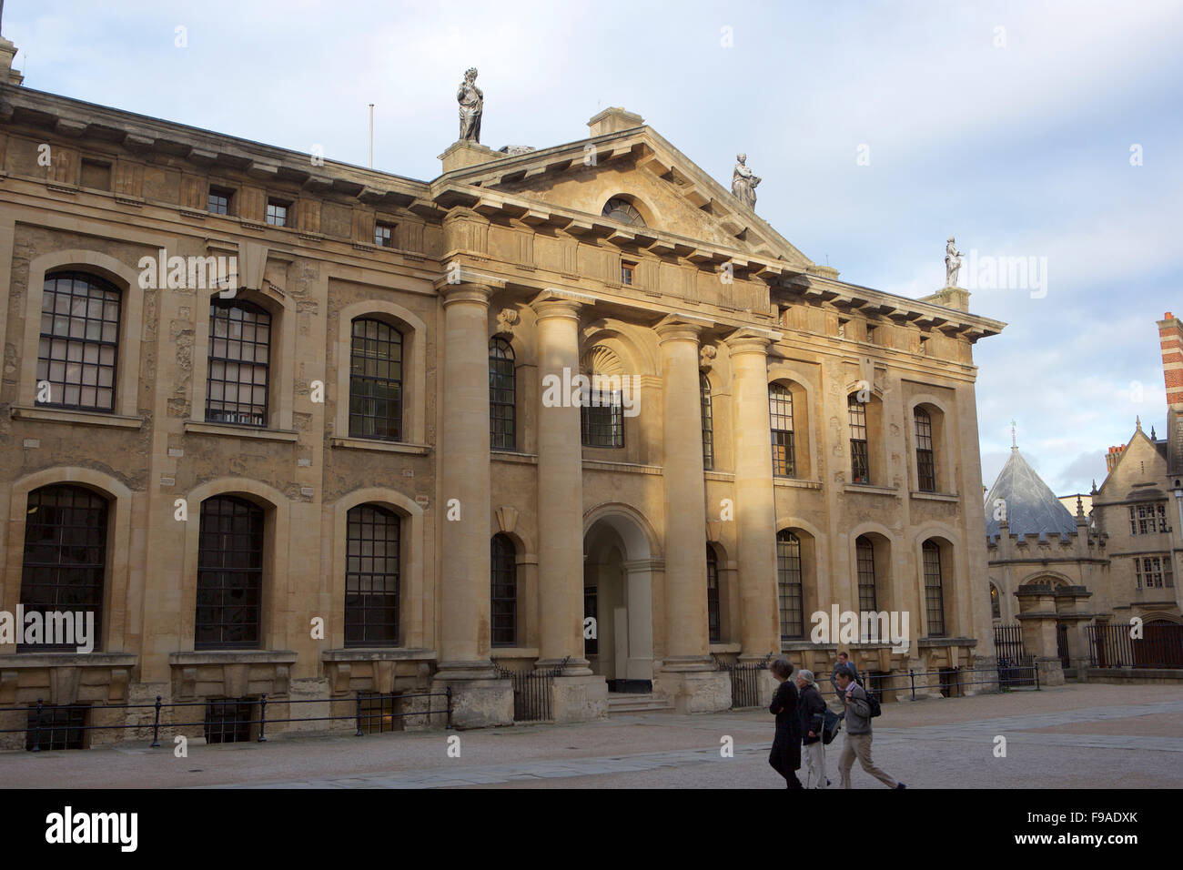 L'Université d'Oxford : Bodleian Library Banque D'Images