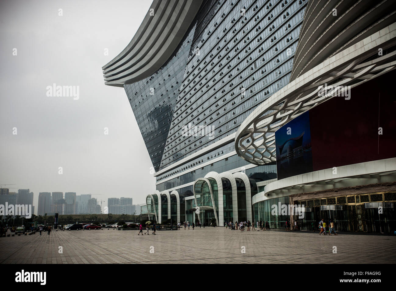 Coin de l'édifice le plus important au monde Banque D'Images