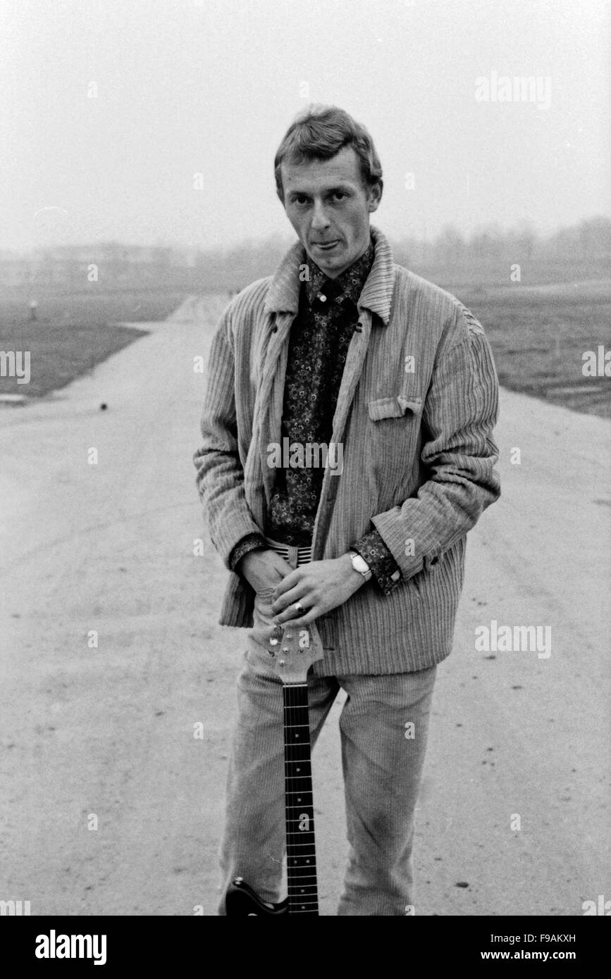 Der Sänger Jay Walker à München, Deutschland 1960 er Jahre. Singer Jay