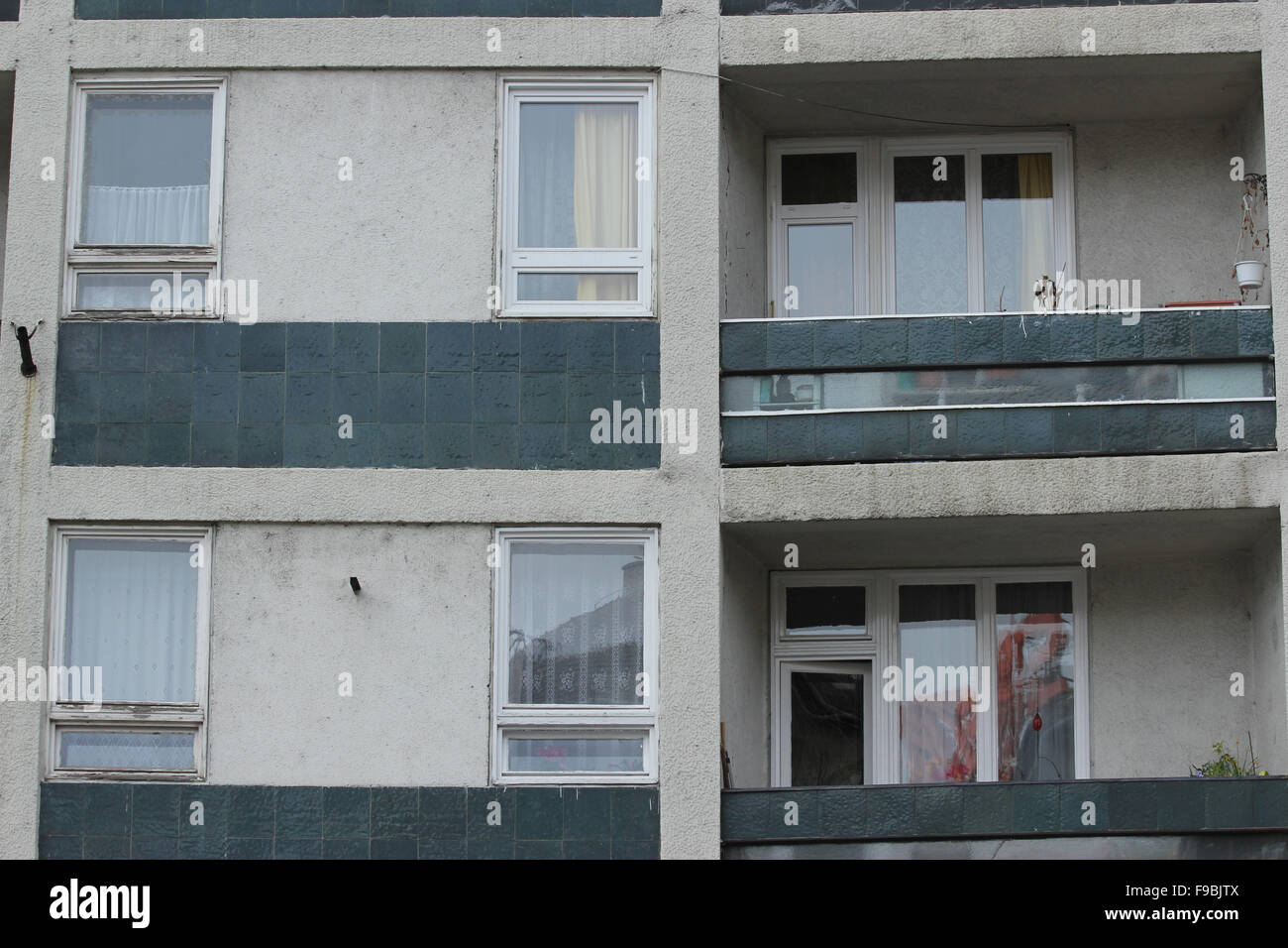 Appartements à Budapest Banque D'Images