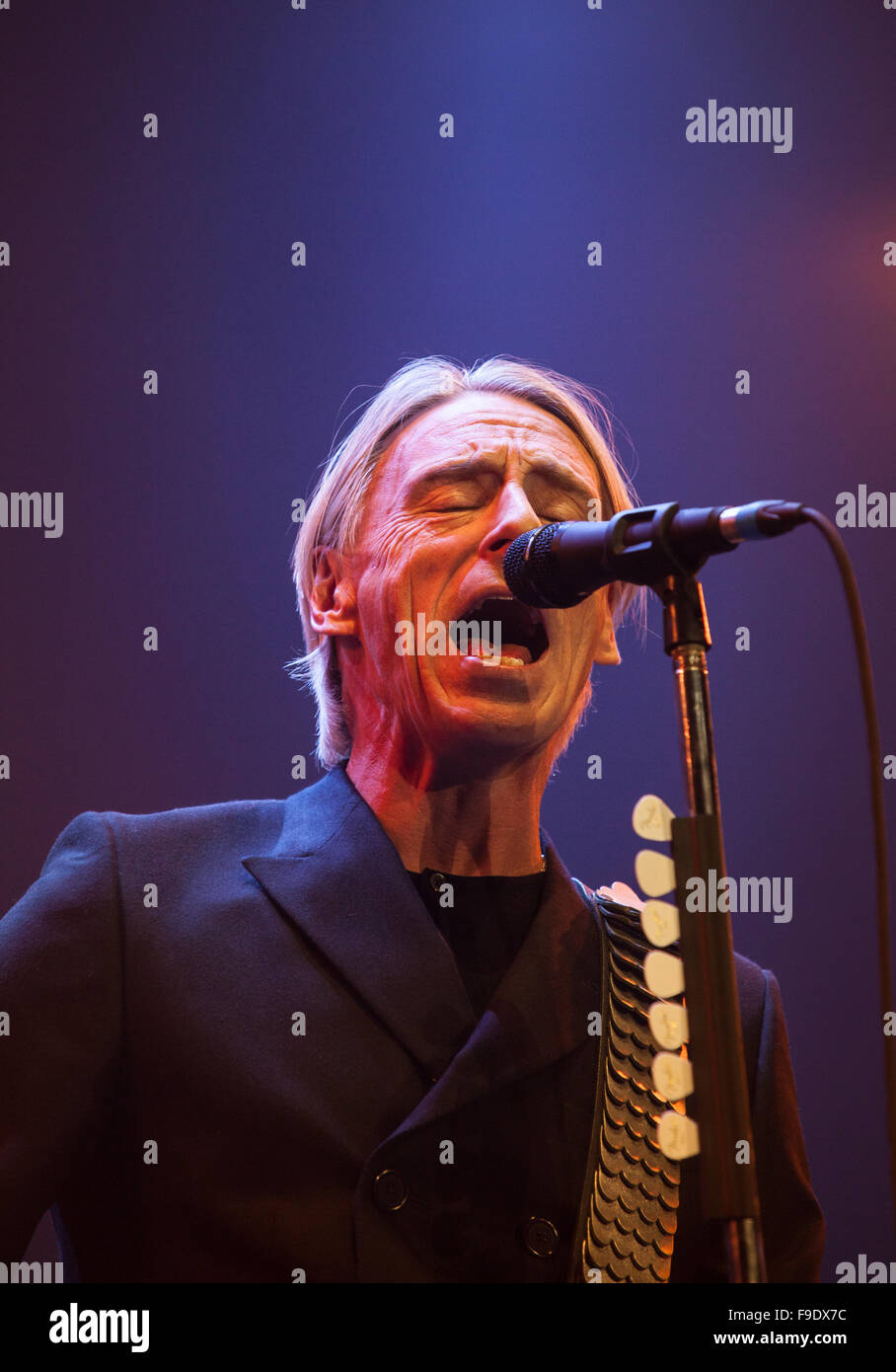 Paul Weller, Manchester Arena 28 Novembre 2015 Banque D'Images