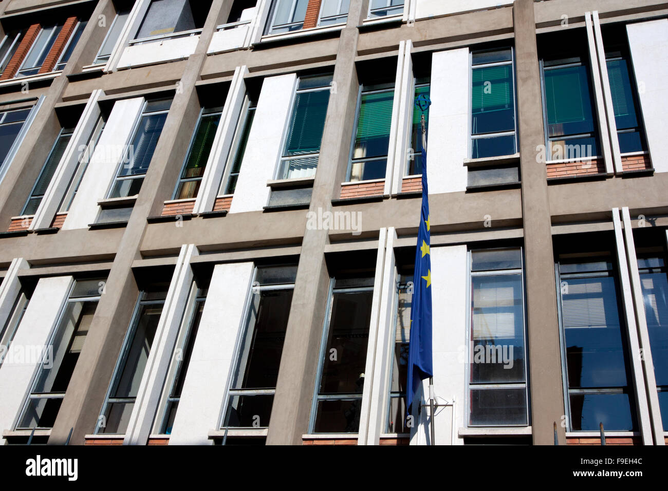 Bâtiment important pour l'Union européenne Banque D'Images
