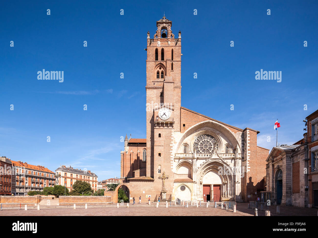 La Cathédrale de Toulouse Cathédrale Saint-Étienne de Toulouse Banque D'Images