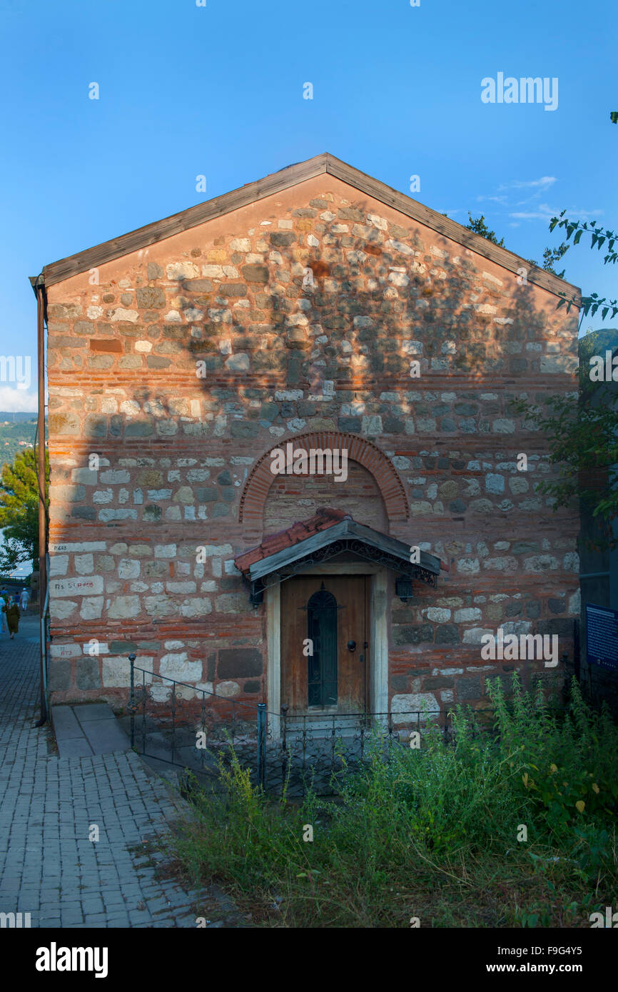 Turquie, côte ouest de la mer Noire, Amasra, Ickale Mescid, une chapelle byzantine du château, transformée en mosquée au 15th siècle Banque D'Images