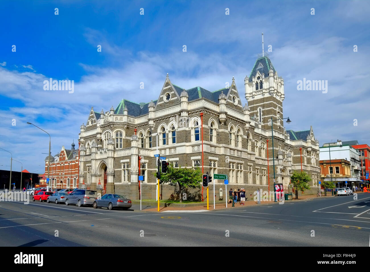 Law Courts Building Dunedin NZ Nouvelle-Zélande Île du Sud Banque D'Images