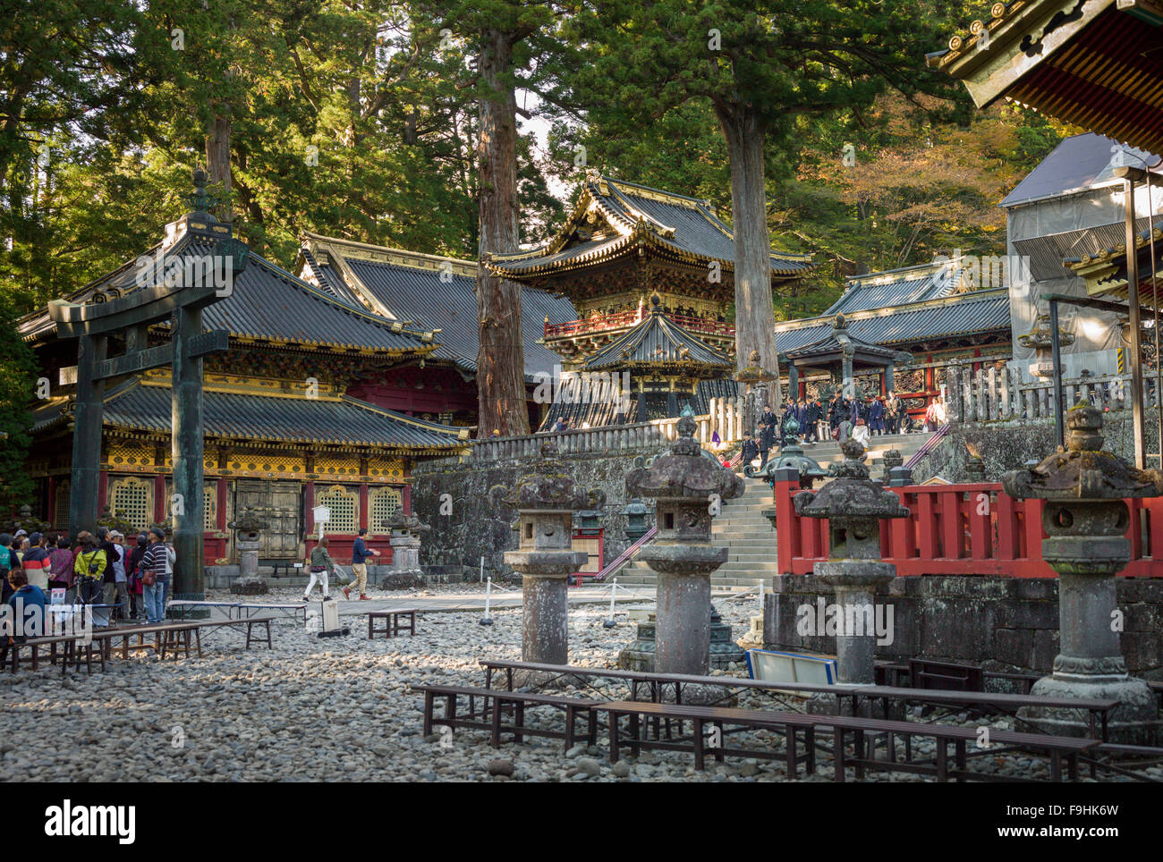 TOSHO-gu Temple (1634) NIKKO JAPON Banque D'Images