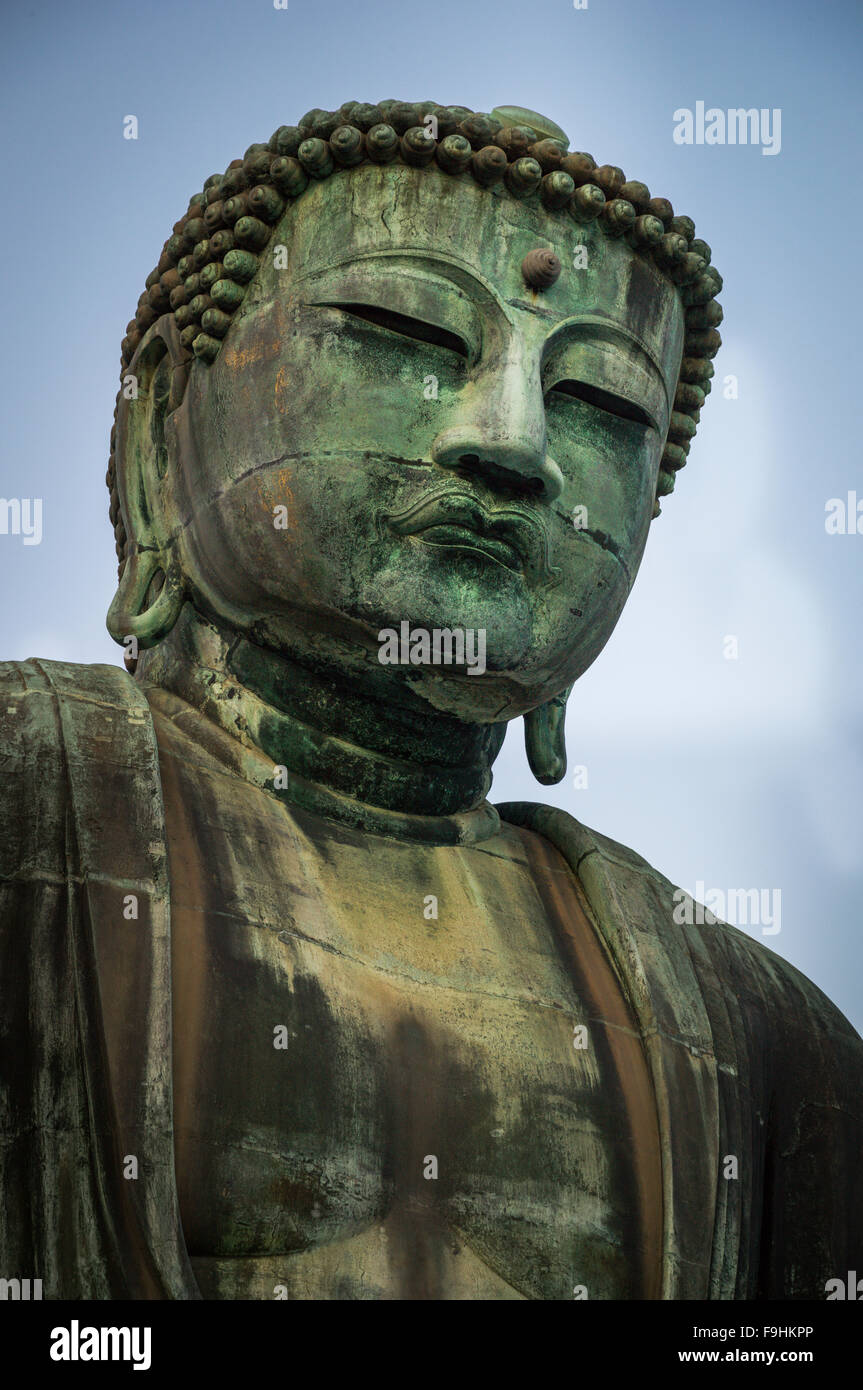Grand Bouddha DAIBUTSU [1252] (AD) JAPON KAMAKURA Banque D'Images