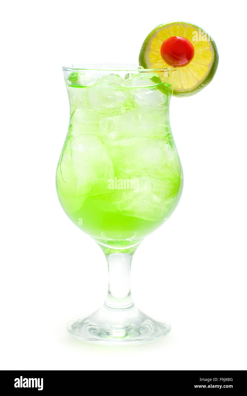 Tokyo Ice Tea (vodka, gin, rhum blanc, la tequila, triple sec, jus de