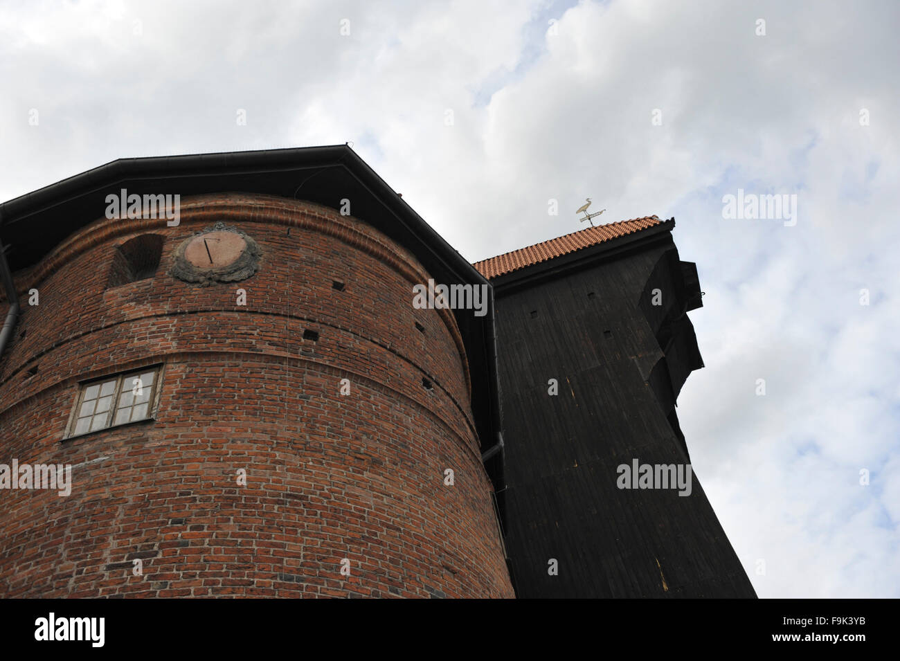 Crane gate (brama zuraw), Gdansk, Pologne Banque D'Images Crane gate (brama zuraw), Gdansk, Pologne Banque D'Images