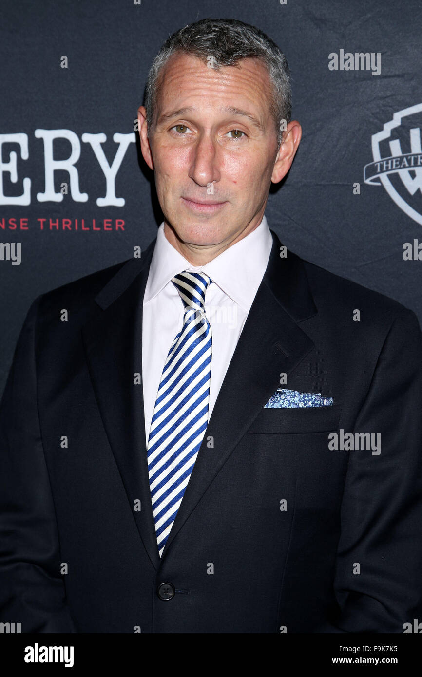 Soirée d'ouverture de la misère au Broadhurst Theatre - Arrivées. Avec : Adam Shankman Où : New York City, New York, United States Quand : 16 Nov 2015 Banque D'Images